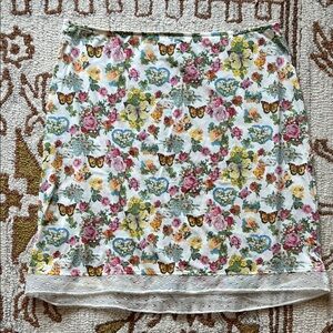🩷🦋🌸DIOR 00s Floral Spring Print Skirt